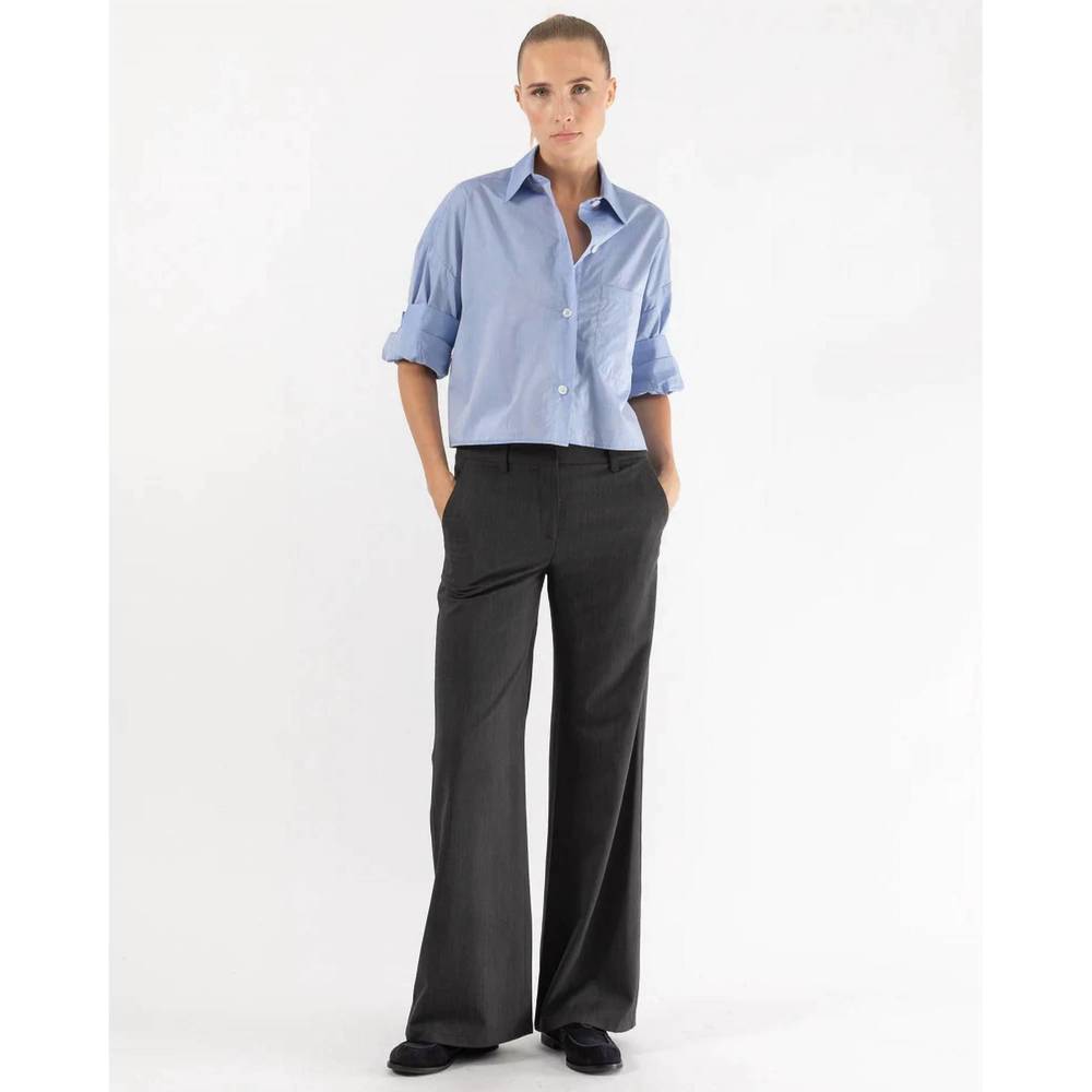 NEW TWP howard pant in dark charcoal grey - Picture 3 of 3